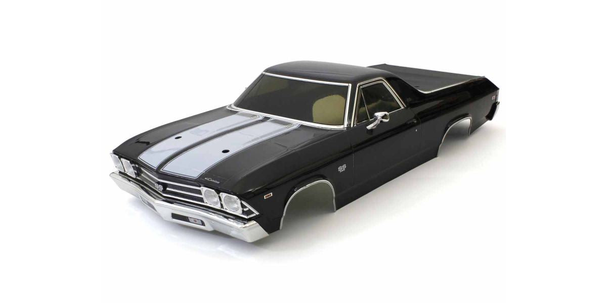 Kyosho Fazer Fz02 1:10 Chevy El Camino Ss396 Body Set - Black