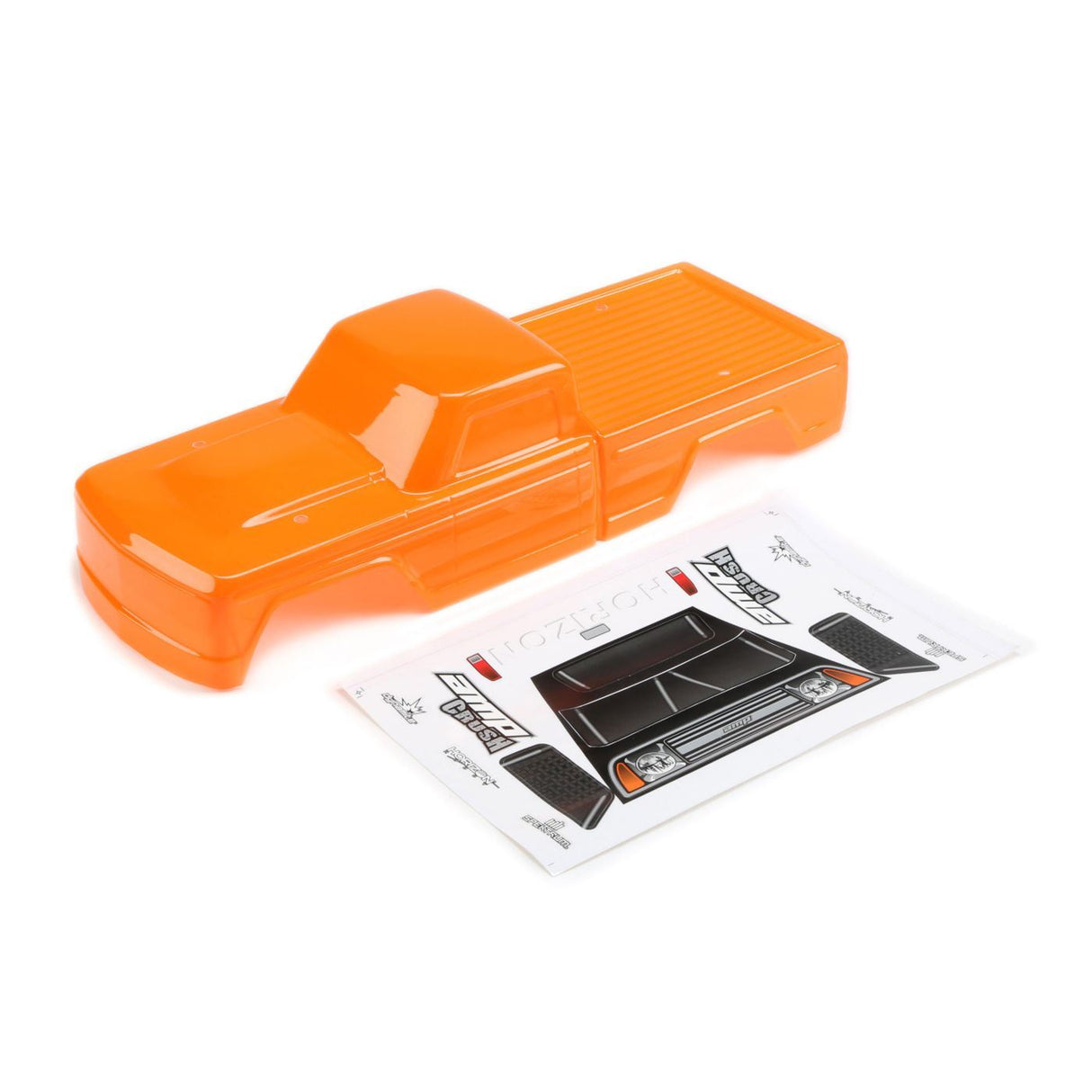ECX Body, Orange:1:10 AMP CRUSH