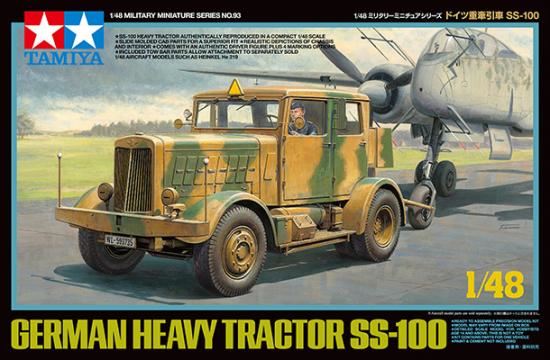 Tamiya 1/48 Heavy Tractor Ss-100