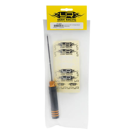 Yeah Racing Aluminum 0.05" (1.27mm) Allen Wrench Black/Gold
