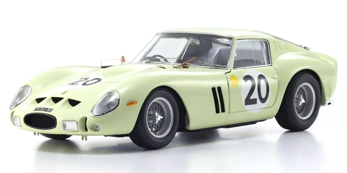 Kyosho 1:18 Ferrari 250 Gto Le Mans 24H Dnf 1962 Nr.20
