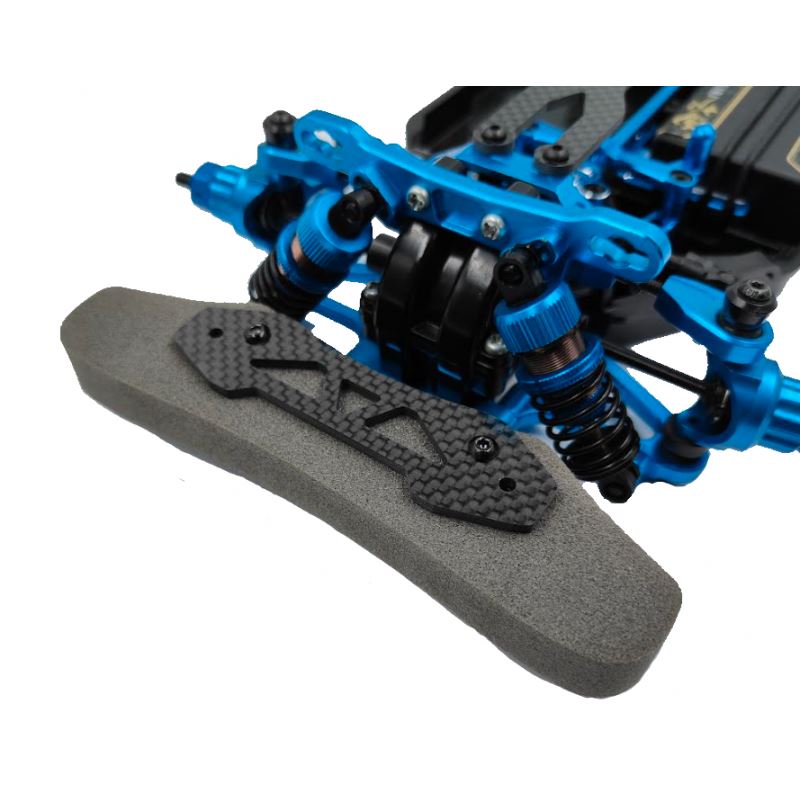 Yeah Racing Graphite Bumper Plate For Tamiya Tt02 Series