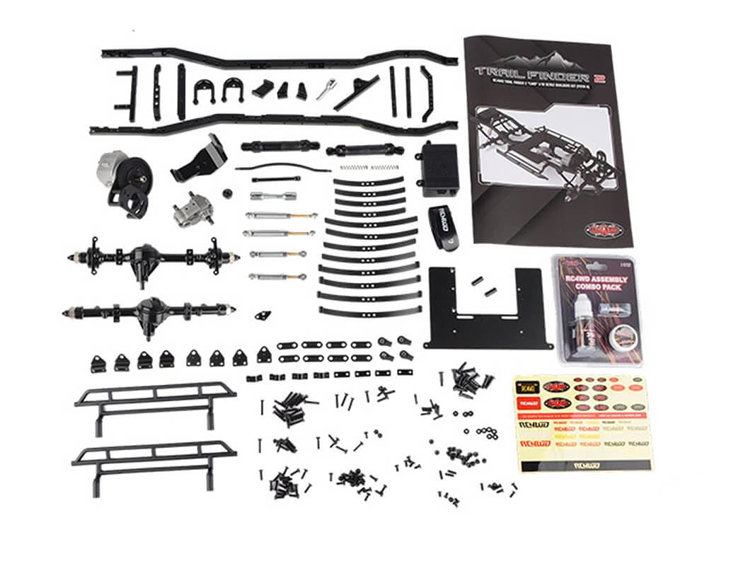 Rc4Wd Trail Finder 2 Lwb 1/10 Scale Builders Kit (Yota Ii)