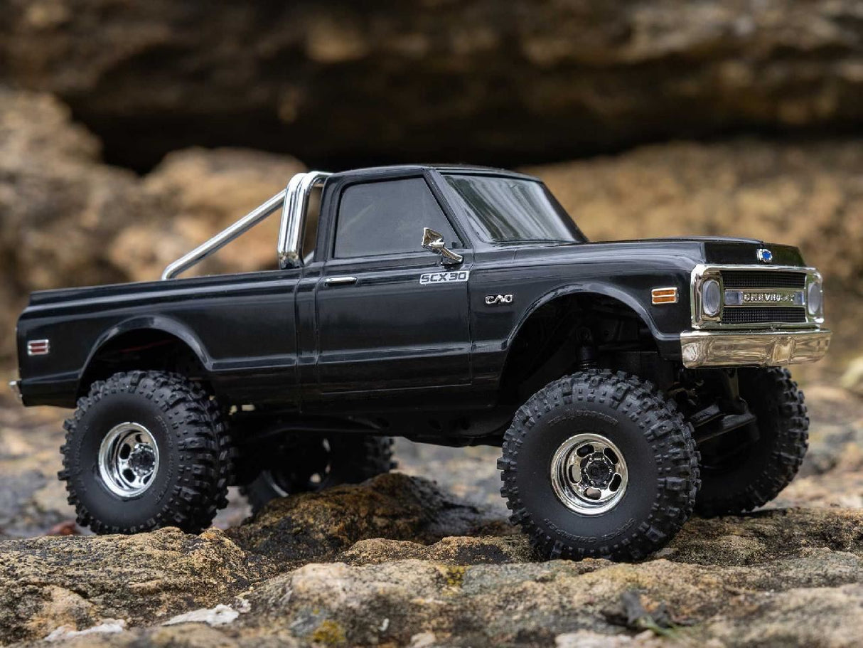 Axial 1/30 Scx30 Chevrolet K10 4X4 Rtr Brushed Rock Crawler (Batte