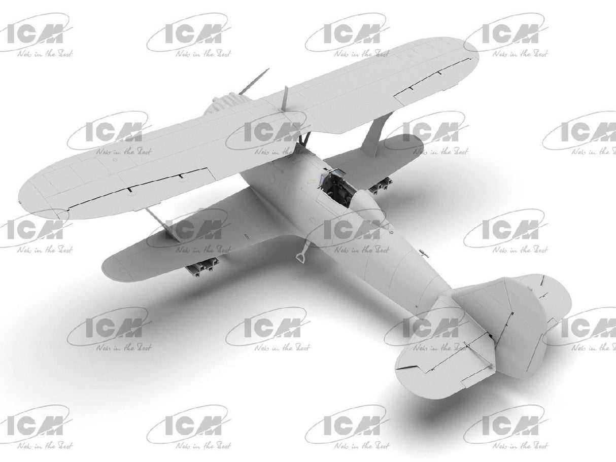Icm Hs 123A-1 (Late), Wwii German Attack Aircraft