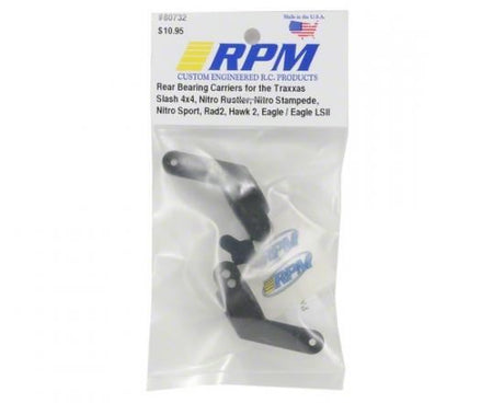 RPM Traxxas Slash 4X4 Rear Bearing Carriers (Stamp/Rust)