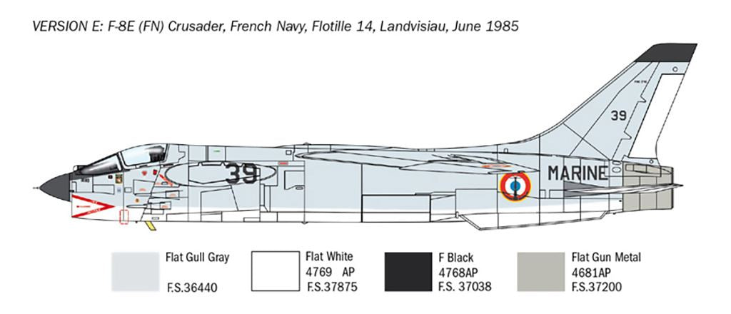Italeri F-8E Crusader