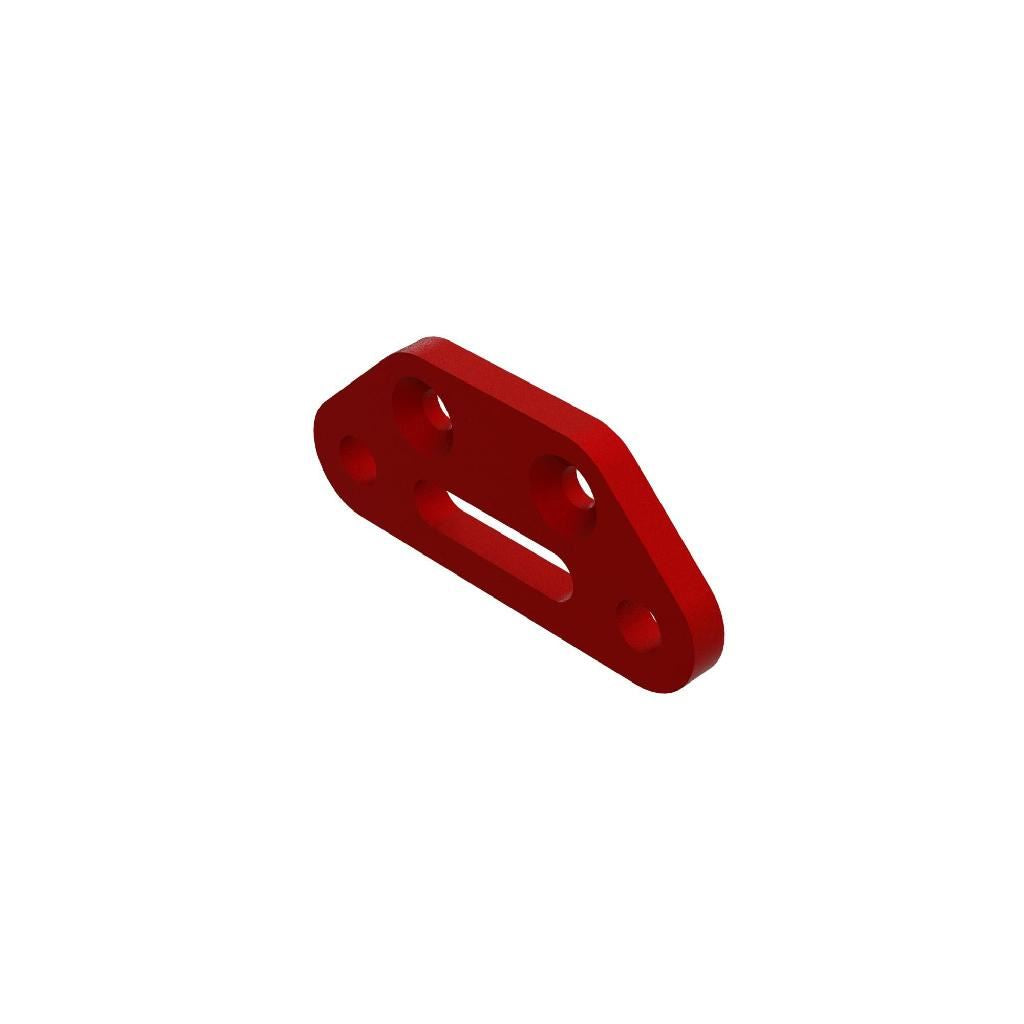 Arrma Aluminum Front Suspension Mount (Black)