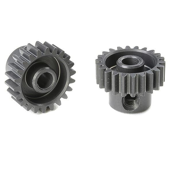 Corally 48 Dp Pinion Short Hard Anodised Al7075 21 Teeth Shaft Dia. 3.17mm