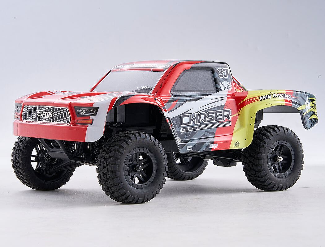 Fms Fsc24 1/24Th Chaser Truck Rtr - Red