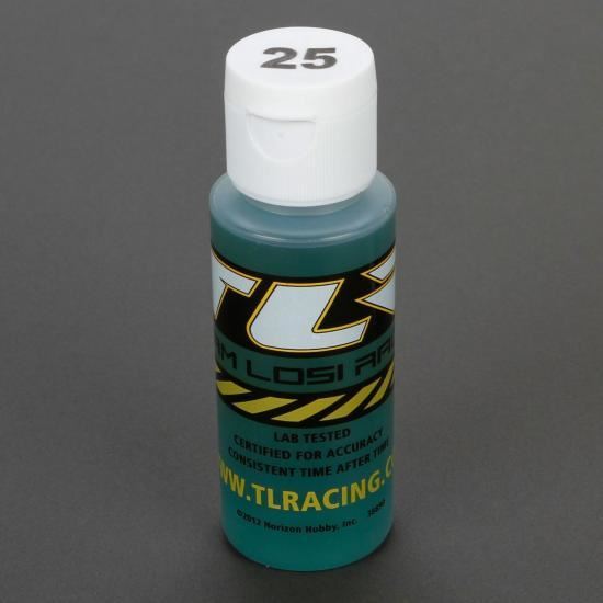 TLR Silicone Shock Oil, 25wt, 2 oz