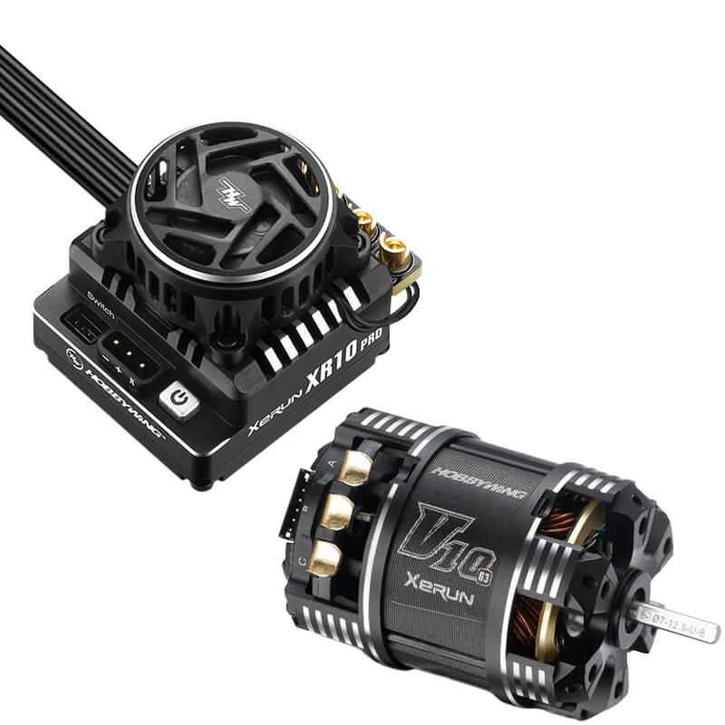Hobbywing Xerun Combo Xr10 Pro G3 Blk Esc +V10 G3 10.5T Motor