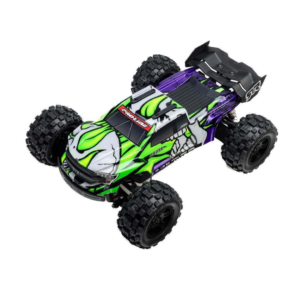 Pro-Line Badlands Front/Rear Tires Mtd 12Mm Black Split Six (2): Arrm