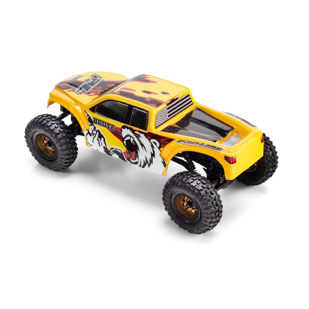 Pro-Line 1/30 Pre-Cut Brute Body, Clear: Axial Scx30