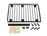 RC4WD STEEL TUBE ROOF RACK W/ REAR UTILITY LIGHTS FOR AXIAL 1/10 SCX10 III JEEP JLU WRANGLER