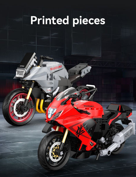 Cada 1:12 Suzuki Katana Motorbike - 310 Pcs