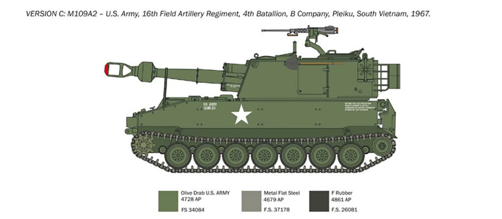 Italeri M-109/A2-A3-G