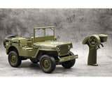 E-Zee Rc 1/10 4Wd Rc Willys Jeep With Led Lights