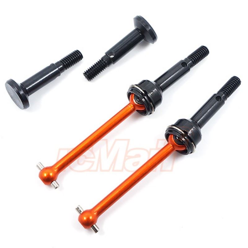 Yeah Racing Front Drive Axle Stub and Rear Universal Shafts for Sprint 2 RWD Drift SPT2-S04