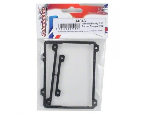 Schumacher Saddle/Shorty C/F Parts - Cougar SV2