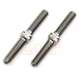 Yeah Racing 64 Titanium Turnbuckle 3x24mm 2pcs