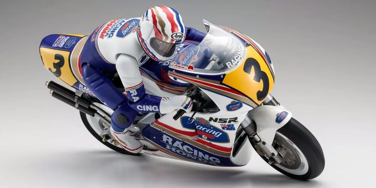 Kyosho Moto Hanging On Racer Honda Nsr 1991 1:8 Kit