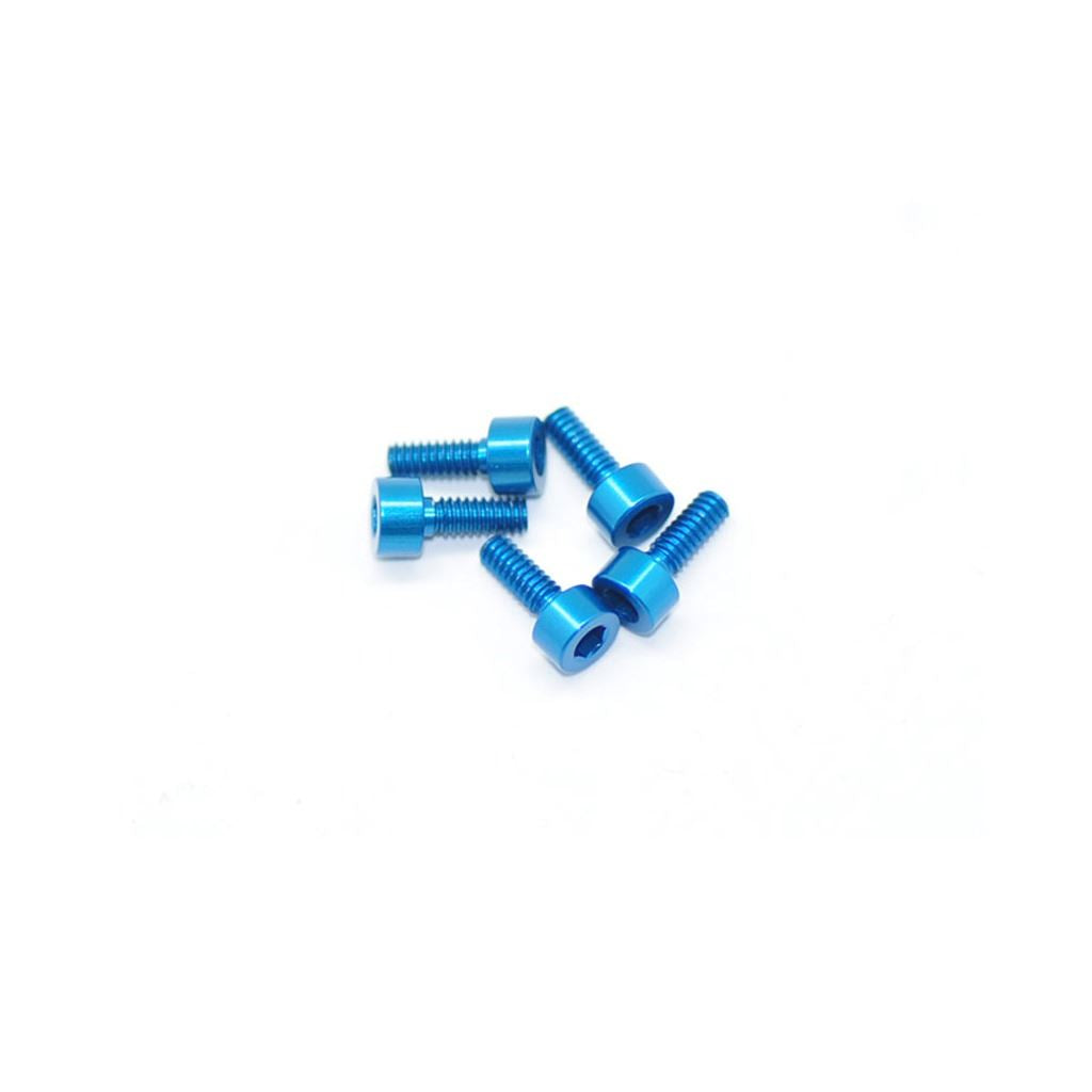 Alu Screw Allen Cylinder Head M2.2 x 6 Blue (5)