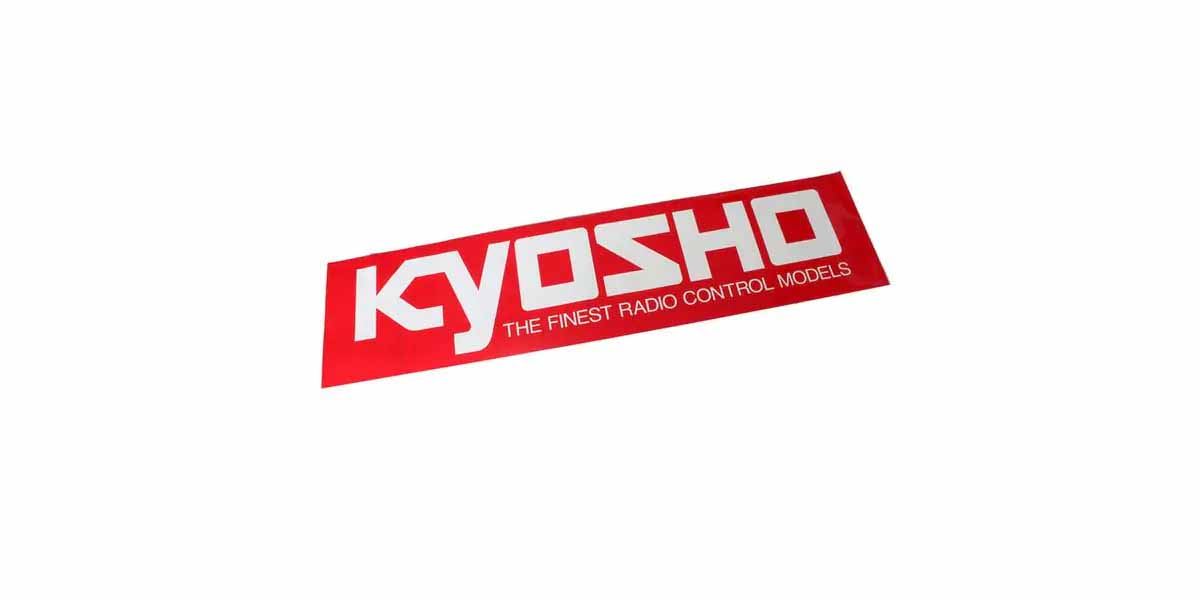 Kyosho Square Logo Sticker (S) W106Xh35