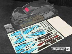 Bitty Design Hiberya 1/10 FWD Body 190mm - Clear