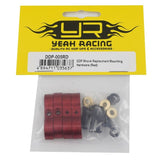 Yeah Racing DDP Shock Replacment Mounting Hardware (Red)
