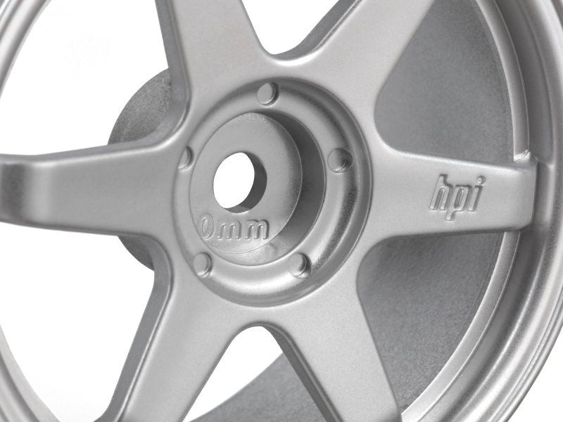 Te37 Wheel 26Mm Matte Chrome (0Mm Offset)
