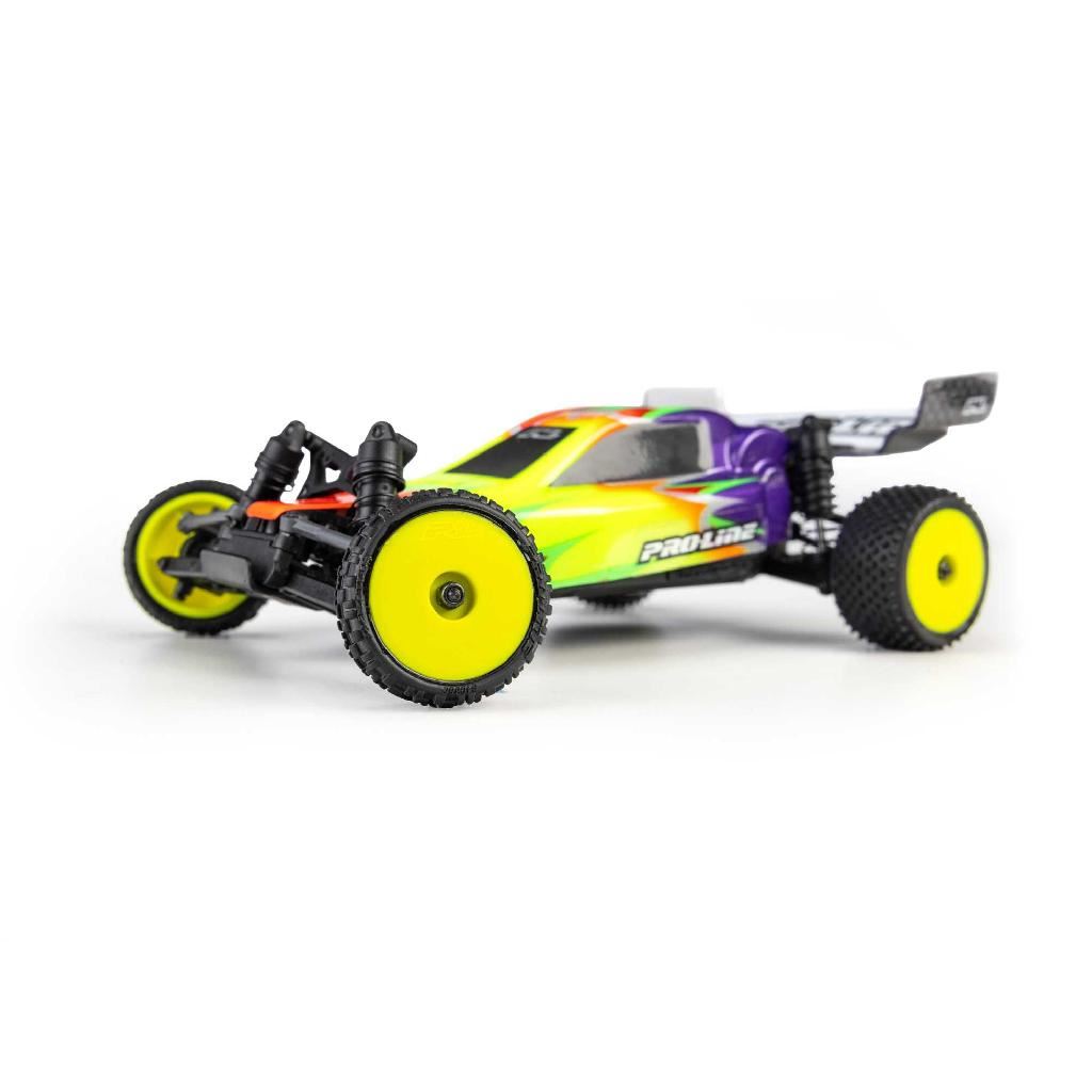 Pro-Line 1/24 Wedge Front And Prism Rear Carpet Tires Mounted 7Mm, Ye