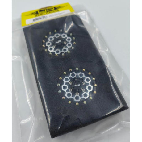 Yeah Racing 1.55 Aluminum Cnc 9 Spoke Beadlock Wheel 2Pcs