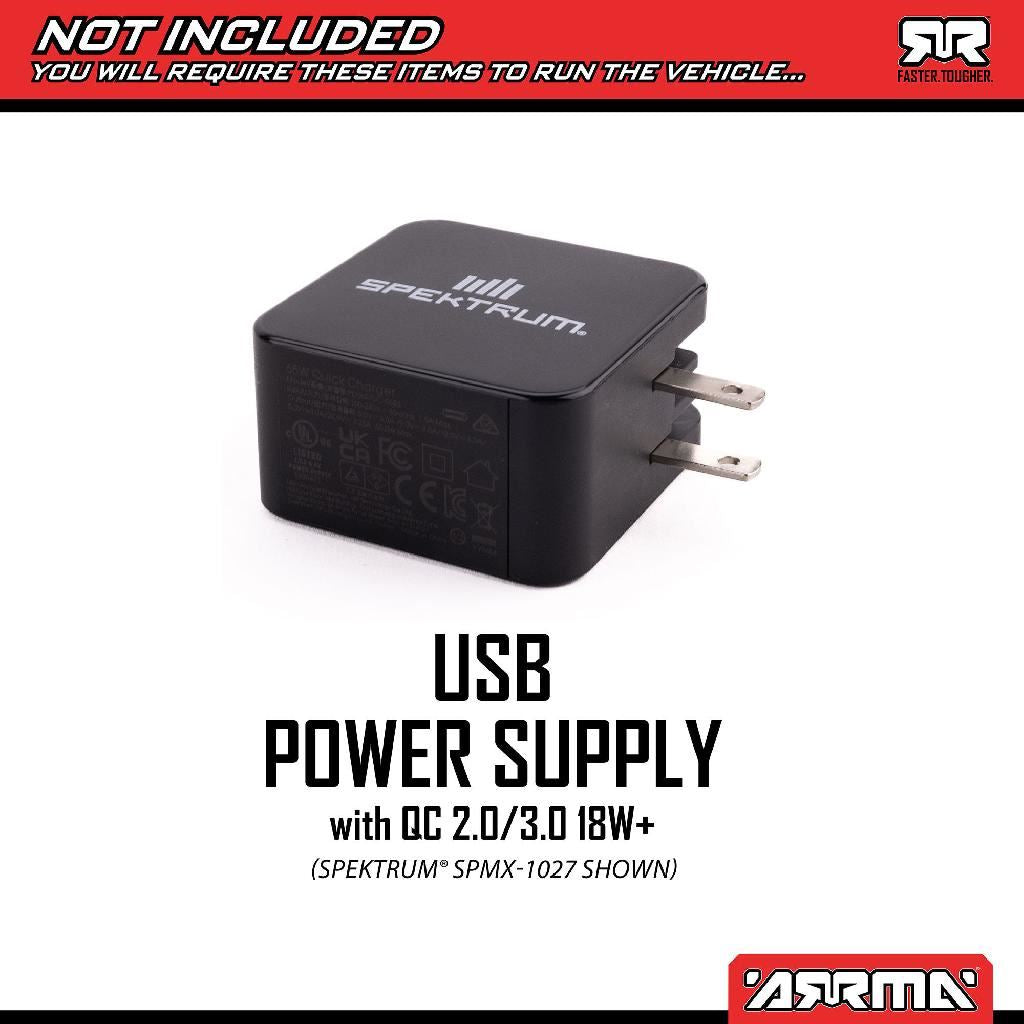 Arrma 1/16 Mini Kraton 3S Dsc 4X4 Rtr Speed Truck , Black/Red