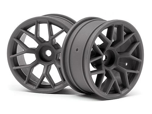 HPI Rtr Wheel 26mm Gunmetal (6mm Offset/2Pcs)