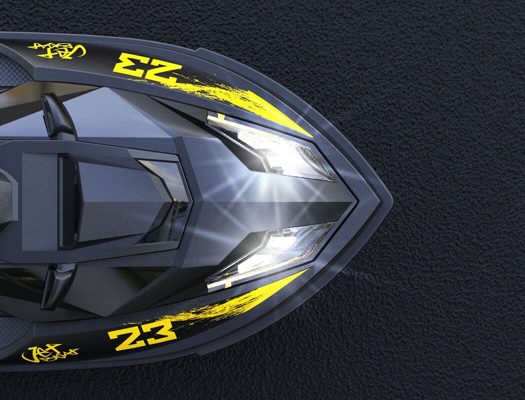 Udi Rc Inkfish Jetboat 362Mm Turbojet Rtr Brushed