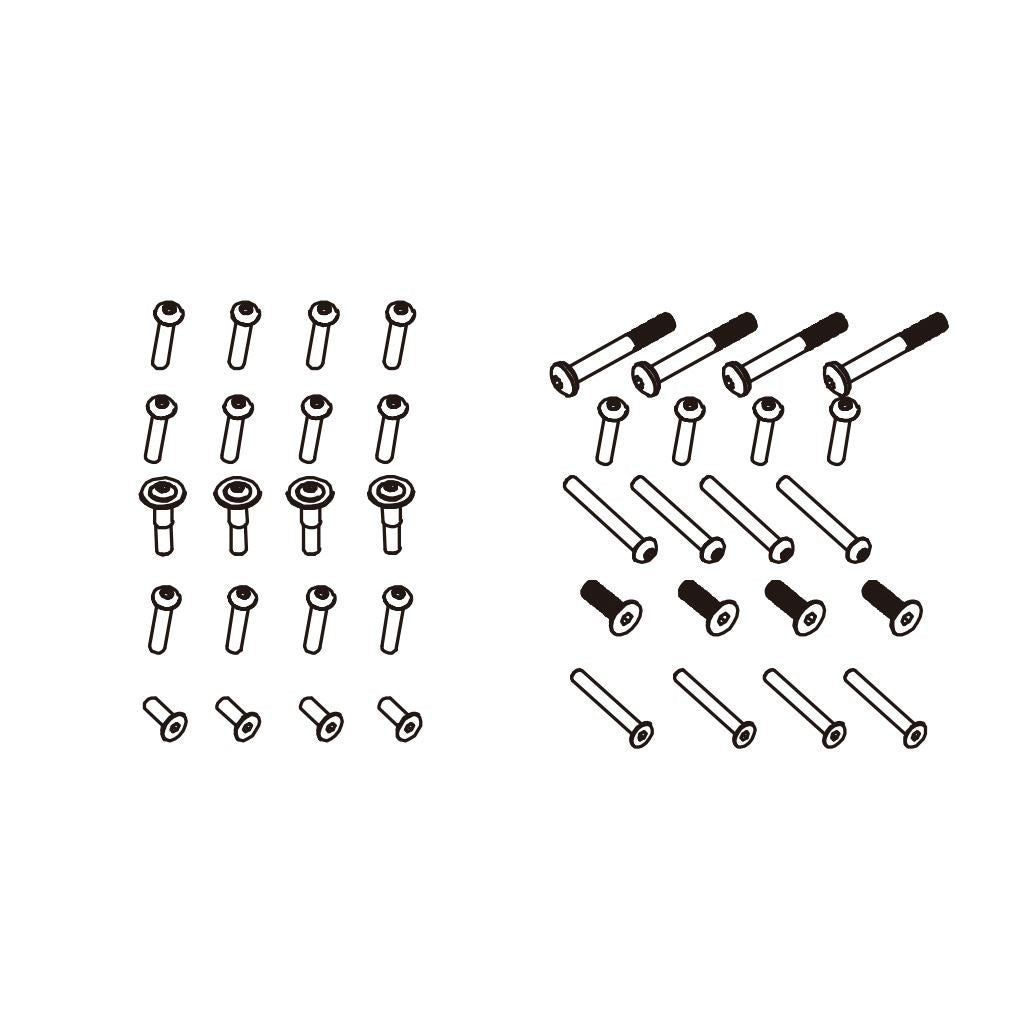 Pd Racing B Head Hex Screw Hm2.5*6  4Pcs