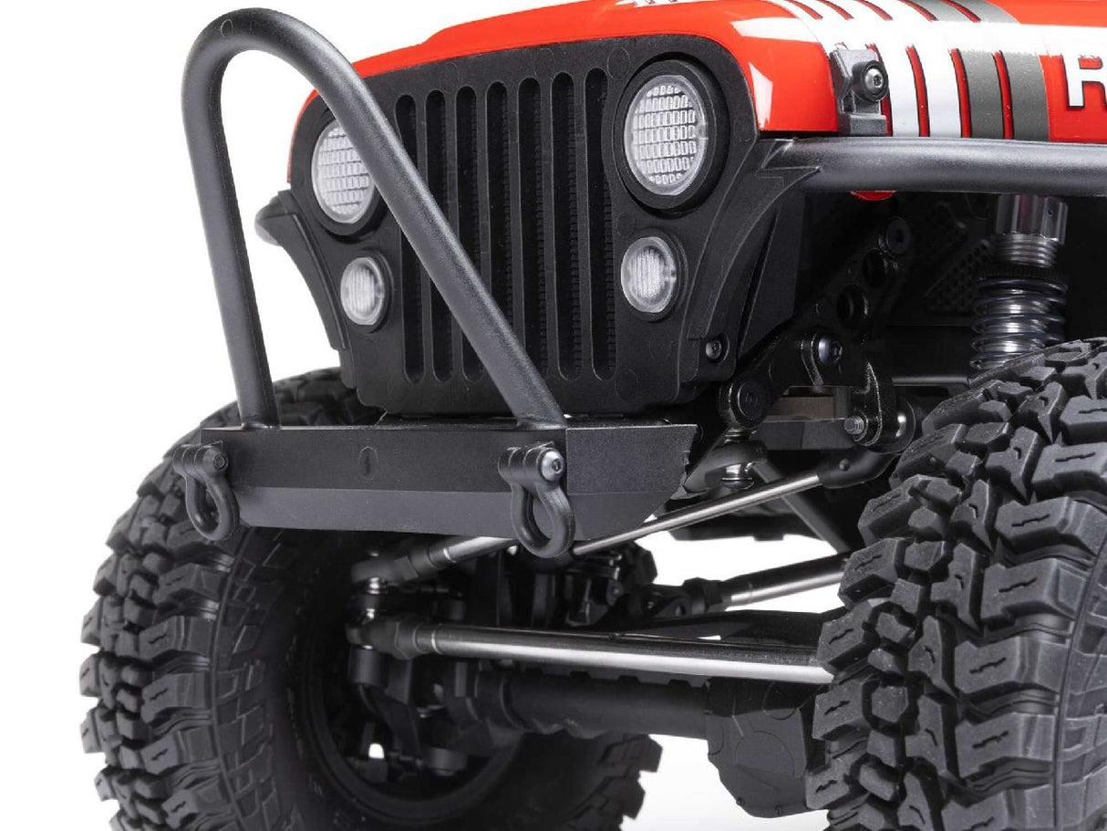 Axial 1/10 Scx10 Iii Jeep Cj-7 4X4 Rtr Rock Crawler, Red