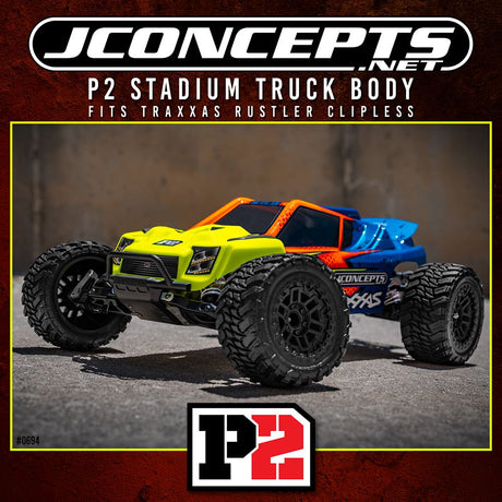 P2 - Stadium Truck Body (Fits - Traxxas Rustler)
