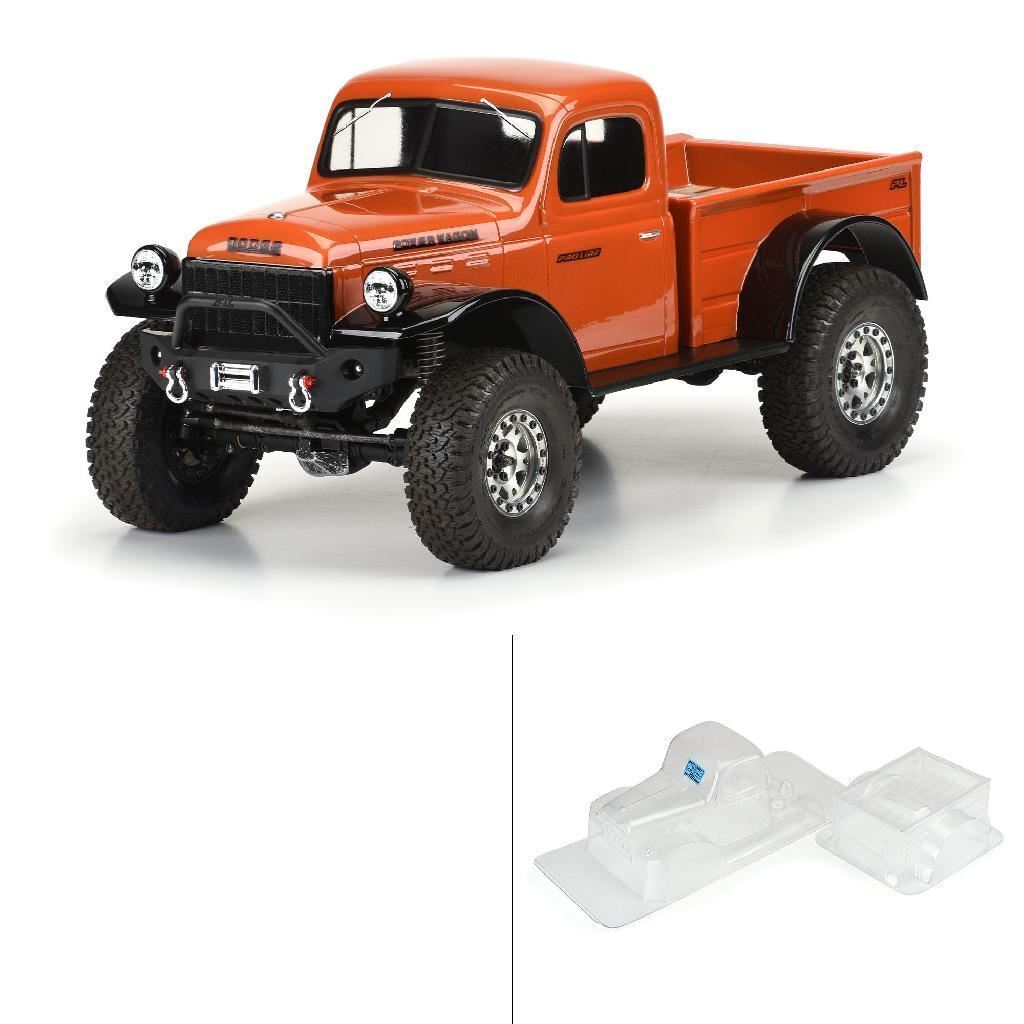 Proline 1/10 1946 Dodge Power Wagon Clear Body 12.3In (313mm) Wb Craw