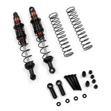 Yeah Racing 110mm Desert Cobra Dual Spring Damper Pair Black For 1/10 RC Offroad