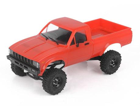 RC4WD 1/24 TRAIL FINDER 2 RTR W/ MOJAVE II HARD BODY SET (RED)