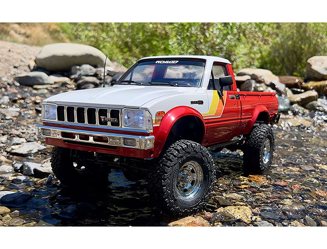 Rc4Wd Trail Finder2 Rtr With 1982 Toyota Pickup Hard Body Red