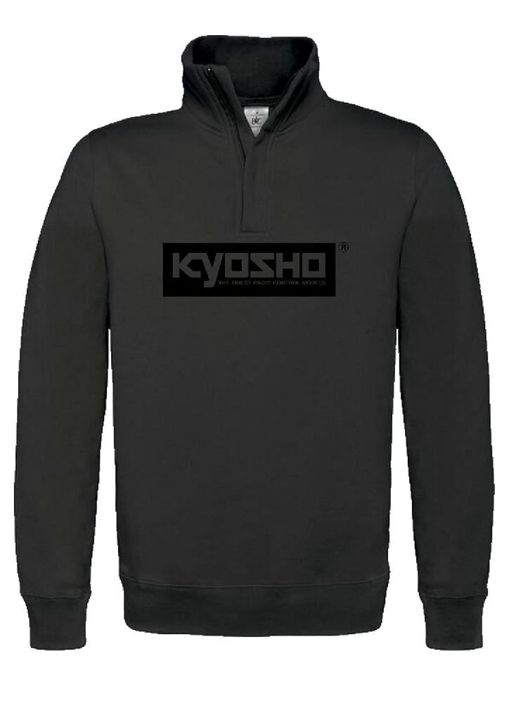 Kyosho Zip Up Sweatshirt K24 Black - M