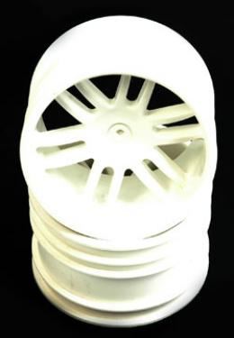 Schumacher White Wheel; 12 Spoke - Havoc (pr)