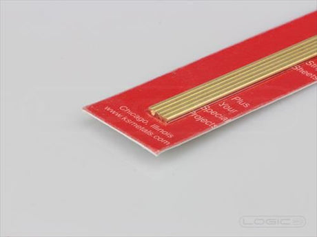 KS 300mm Round Brass Rod 1.5mm Dia (Pk5)