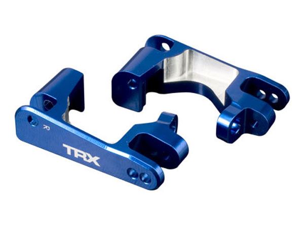 Traxxas Aluminium Caster Blocks Left And Right Slash 4x4/Stampede 4x4 - Blue