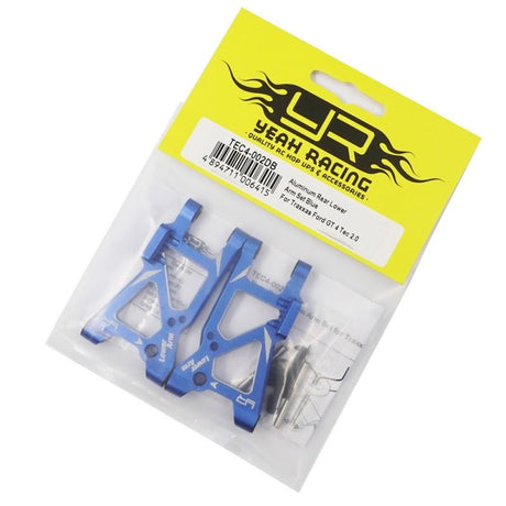 Yeah Racing Aluminum Rear Lower Arm Set Blue For Traxxas Ford GT 4 Tec 2.0