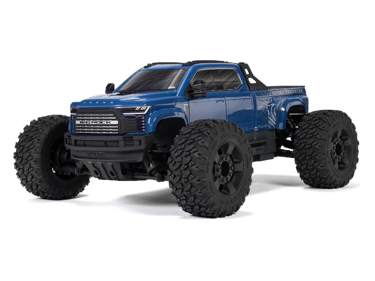Arrma 1/10 Big Rock 223S Dsc 4X4 Rtr Brushless Monster Truck, Blue