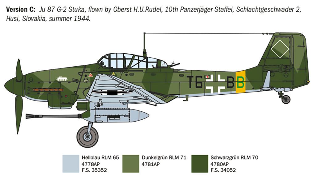 Italeri JU-87G-2 Kanonenvogel